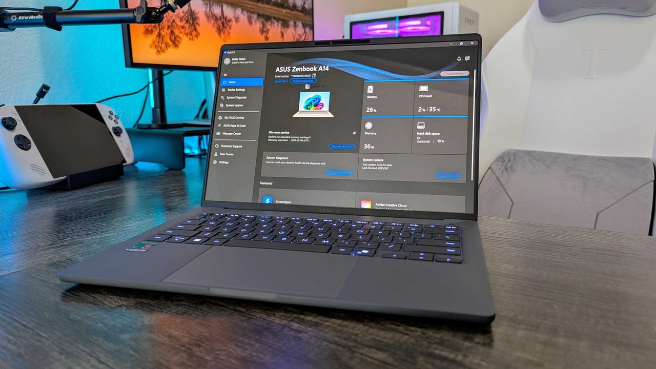 Asus Zenbook A14 (2025) Diskon 30% di Best Buy, Laptop Snapdragon X Plus Rp 11,5 Juta untuk Produktivitas