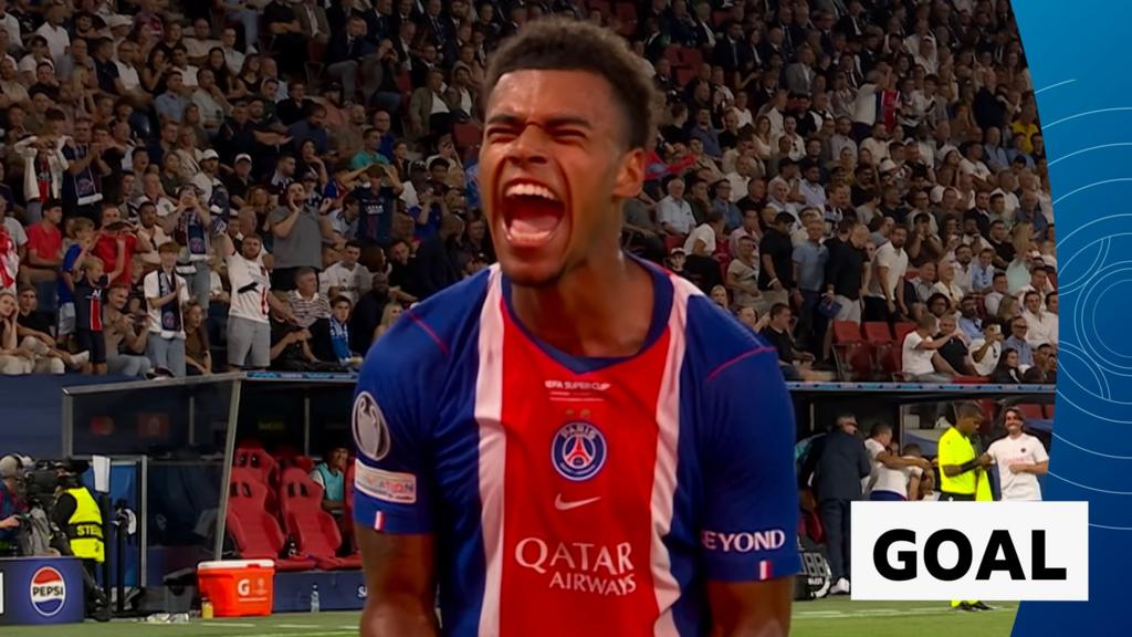 Gol Desire Doue Dianulir Offside, VAR Menyala: PSG Ungguli Aston Villa di Super Cup