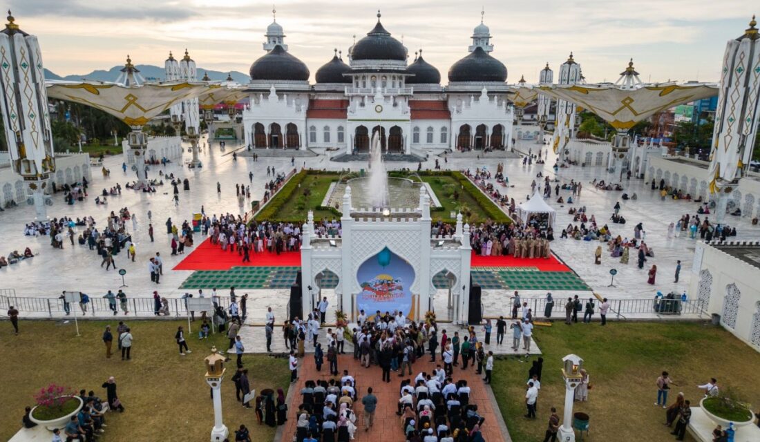 21 Tahun Perdamaian Aceh, Masjid Raya Baiturrahman Gelar Zikir dan Doa Bersama Jumat Malam