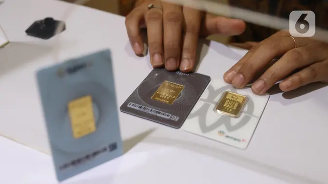 Harga Emas Antam Anjlok Rp 36.000 ke Rp 2,664 Juta, Aksi Ambil Untung Global Hantam Pasar