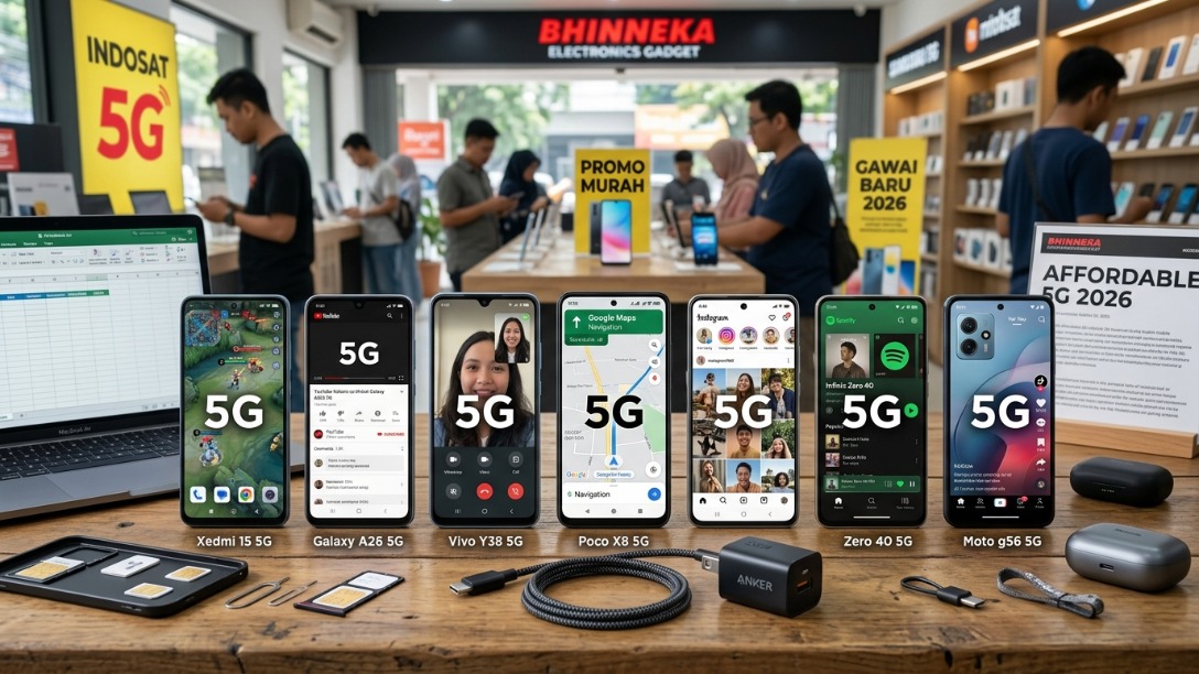 NOTE 50x 5G dan realme C85x 5G: Pilihan HP 5G Murah 2026 yang Awet dan Layak Dipertimbangkan
