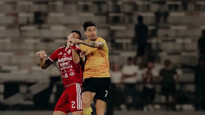 Bali United Kalah 1-2 dari Sabah FC di Dewata Challenge Series 2026, Gol Injury Time Gonzalo Di Renzo Jadi Penentu