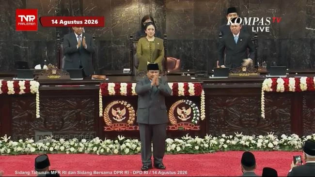 Presiden Prabowo Sampaikan Pidato RUU APBN 2027 di Parlemen, Ini Link Live Streaming-nya