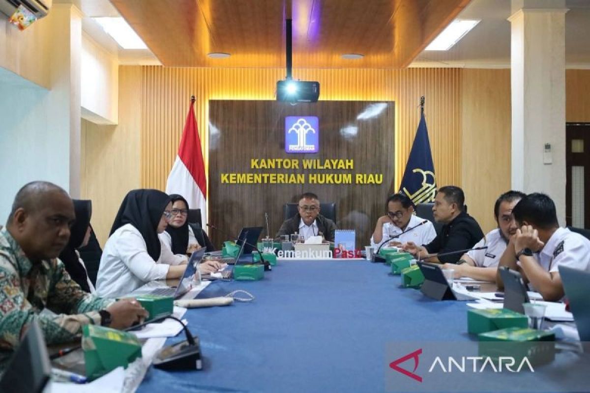 Kemenkum Riau Tuntaskan Harmonisasi 7 Rancangan Regulasi Indragiri Hilir, Termasuk Aturan Zakat ASN dan Uang Daerah