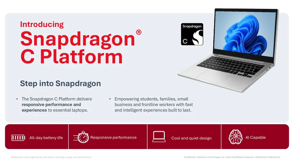 Snapdragon C Resmi Meluncur untuk Laptop Murah, Targetkan Harga Rp 5 Jutaan