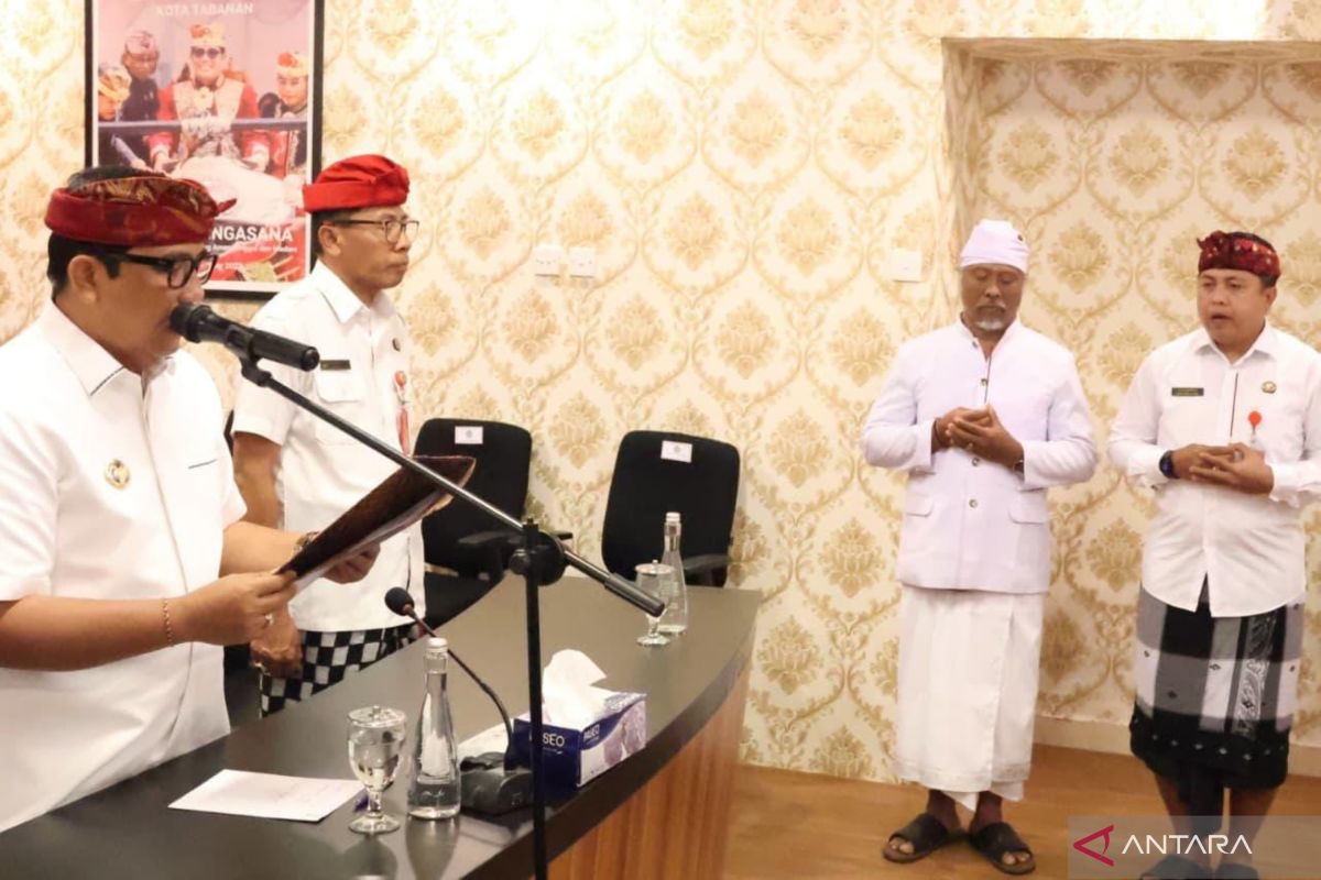 Bupati Tabanan Lantik 61 Pejabat, Tekankan Jabatan Bukan Hak yang Melekat Selamanya