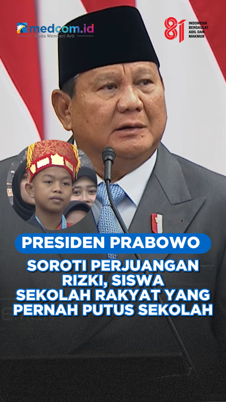 Prabowo Angkat Kisah Rizki, Bocah 12 Tahun yang Putus Sekolah demi Mengayuh Sepeda Angkut 30 Kg Ikan