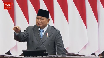 Prabowo Kelakar di Sidang Tahunan: Pemilu 2029 Masih Lama, Banyak Calon Potensial Bermunculan