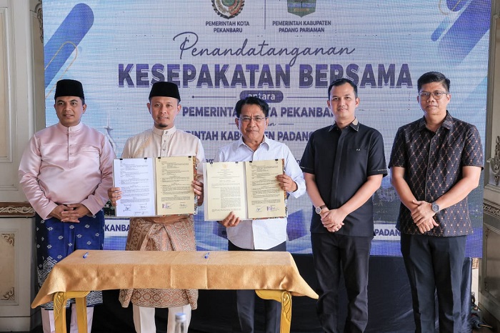 Padang Pariaman dan Pekanbaru Teken Kerja Sama Pengembangan Potensi Daerah, dari Pendidikan hingga Smart City