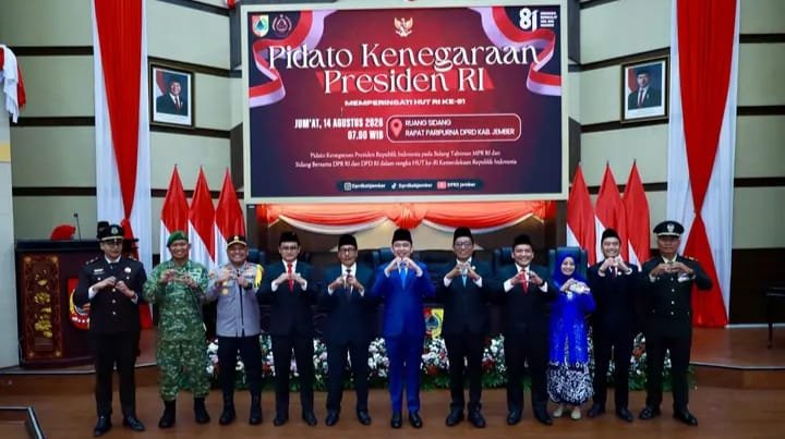 Bupati Jember Gus Fawait Ikuti Sidang Paripurna Dengar Pidato Kenegaraan Presiden Prabowo, Soroti Efisiensi Anggaran dan Kedaulatan Pangan