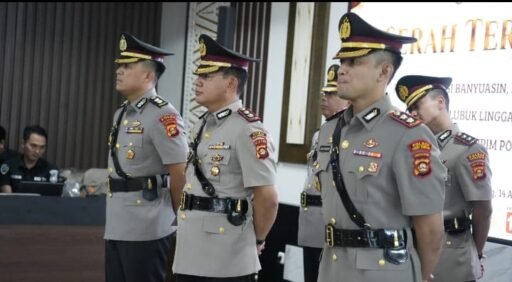 4 Pejabat Polda Sumsel Berganti, Kapolda Sandi Nugroho Ingatkan Kapolres Baru soal Rekam Jejak dan Dukungan Istri