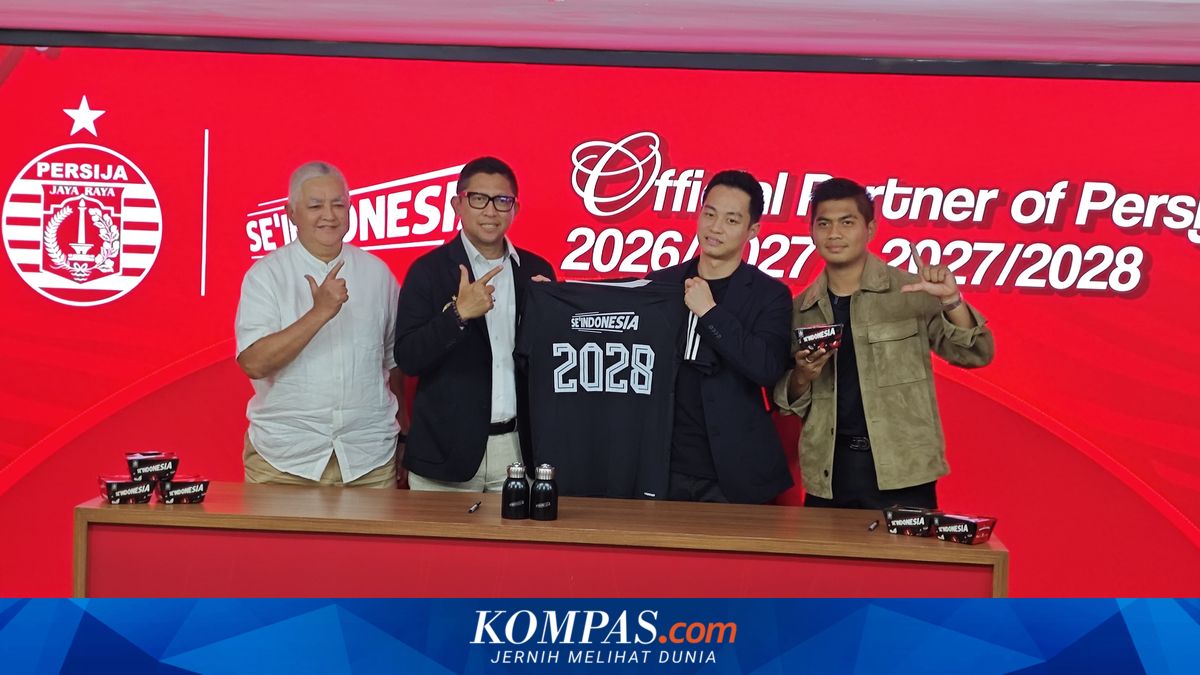 Persija Targetkan Gelar Ganda Musim Depan, Manajemen Dapat Dukungan Sponsor Se'Indonesia