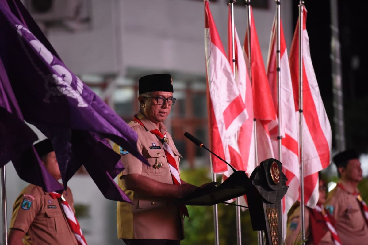 Pramuka Kota Kediri Didorong Melek Teknologi di Usia ke-65, Urban Farming Jadi Program Andalan