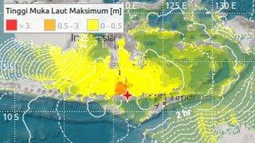 BMKG Cabut Peringatan Dini Tsunami Usai Gempa M 7 di NTT, Catat Gelombang Tertinggi 0,94 Meter di Maurole