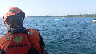 Longboat Mati Mesin di Perairan Pulau Wasir, Tim SAR Dobo Evakuasi Tiga Nelayan Aru dalam Dua Jam