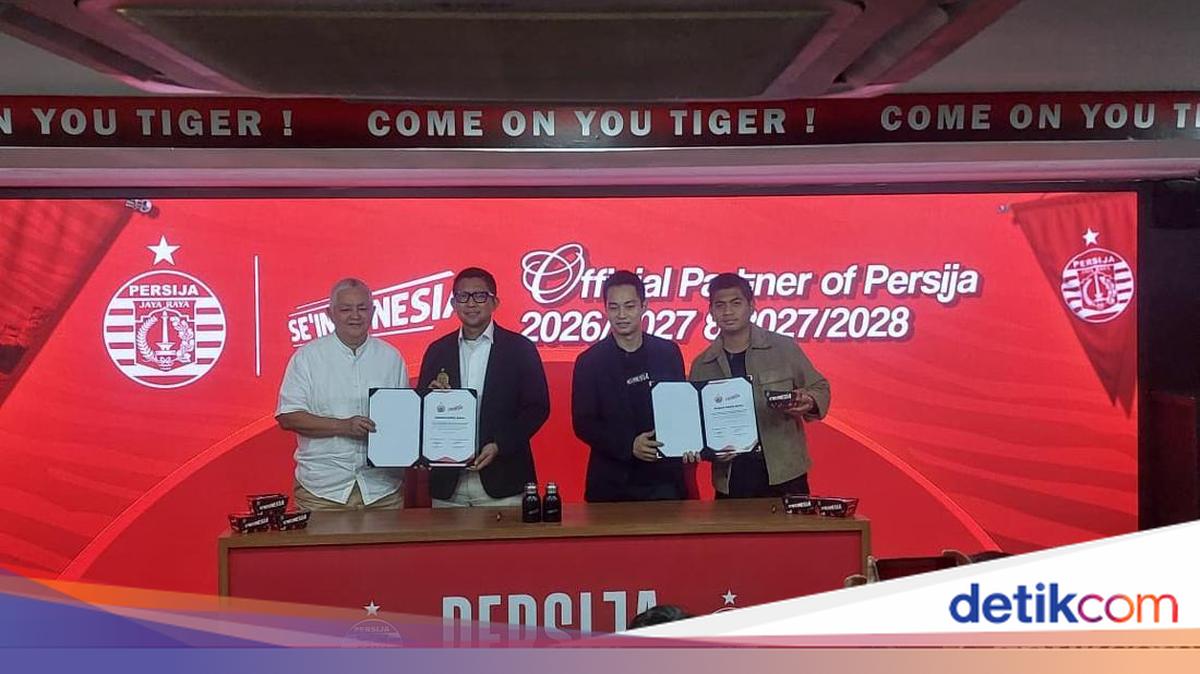 Perpanjang Kerja Sama hingga 2028, Persija Kunci Sponsor Jersey Musim Depan