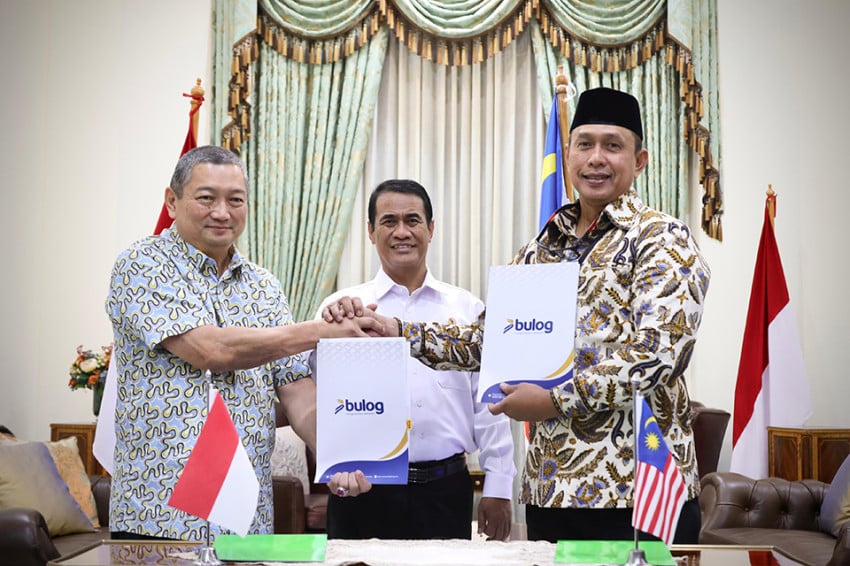Bulog Ekspor Perdana 1.000 Ton Beras ke Malaysia, Sarawak Butuh 200 Ribu Ton per Tahun