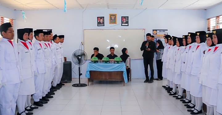 Paskibra Unit 109 SMA Negeri 9 Makassar Dikukuhkan, Alumni PPS Kembali Membina Generasi Penerus