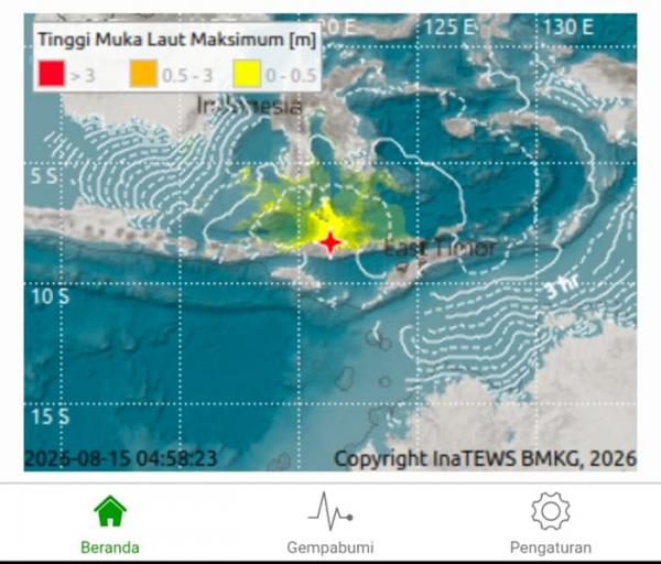 Gempa M 7,7 Guncang Nagekeo NTT, Warga Sumba Tengah Rasakan Guncangan Seperti di Atas Kapal Oleng