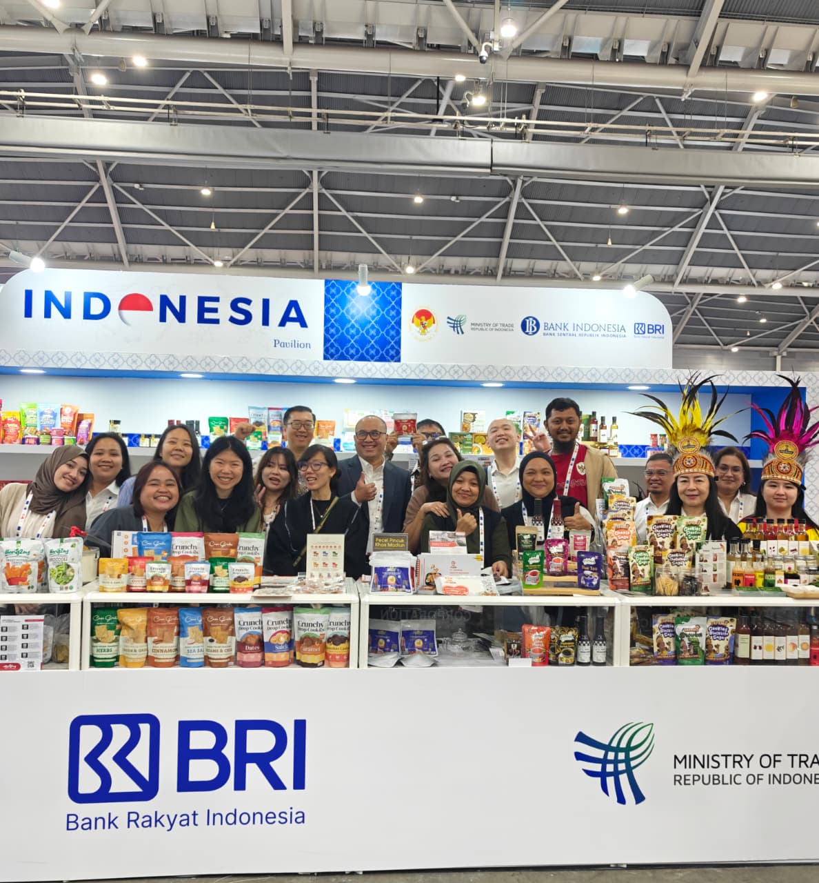 BRI Fasilitasi UMKM Bogor NOMNOM Tembus Pasar Singapura, Camilan Rengginang hingga Tempe Siap Diekspor