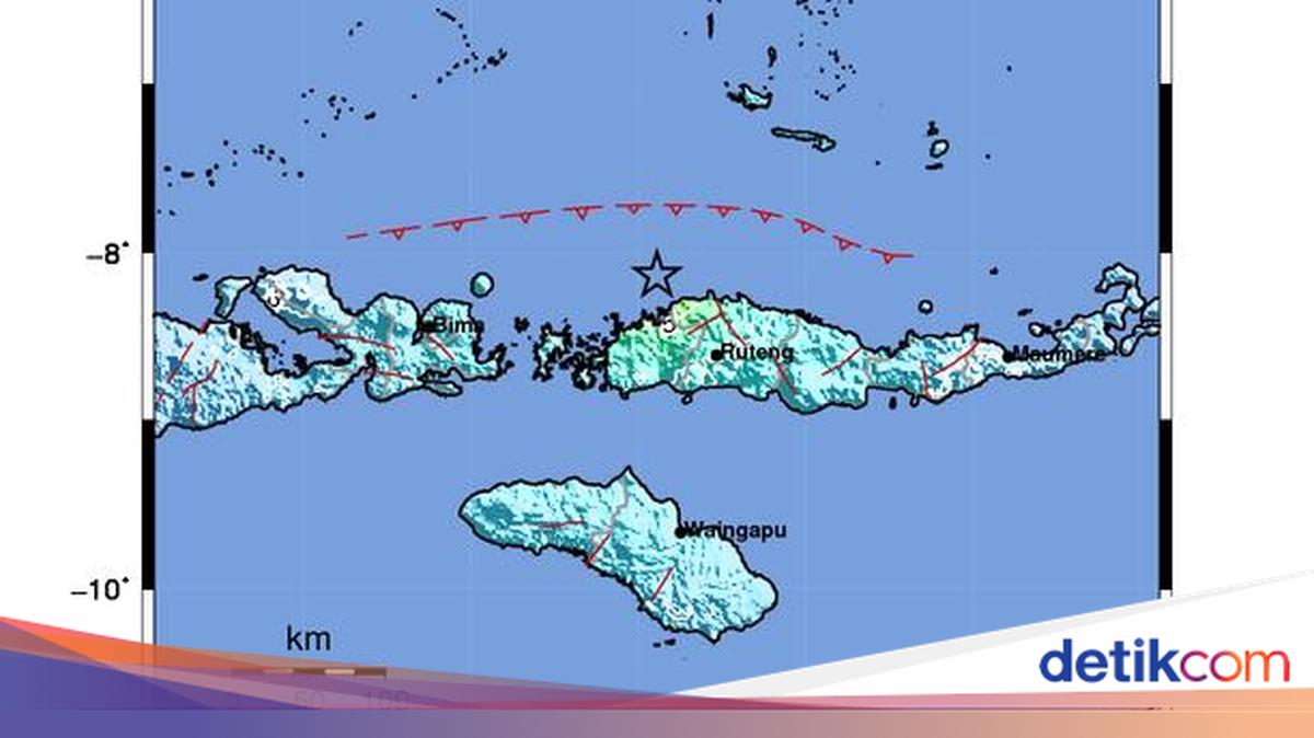 BMKG Perbarui Magnitudo Gempa NTT dari M 7,7 Jadi M 7,0, Getaran Terasa hingga Makassar dan Bali