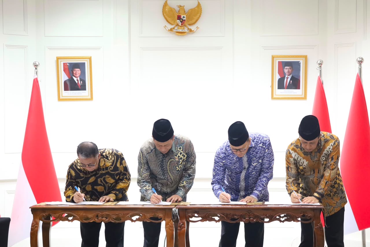 BAZNAS, Danantara, Kemenkop, dan MES Teken MoU Ekosistem Zakat hingga Koperasi Syariah, Sasar Program Binaan BUMN