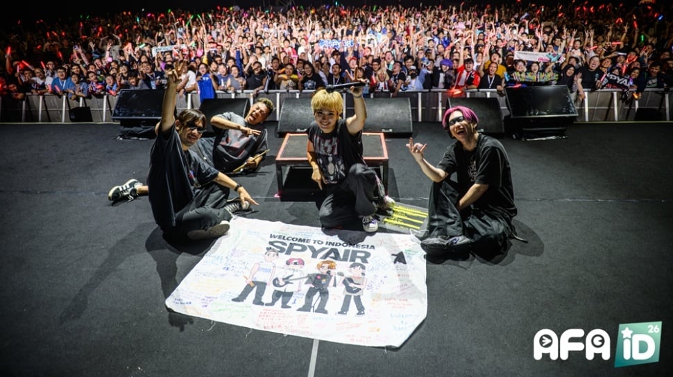 AFAID26 Rayakan 10 Tahun Budaya Pop Jepang, SPYAIR dan TOGENASHI TOGEARI Meriahkan ICE BSD