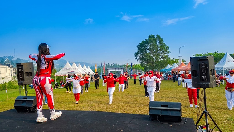 Sunday Wellness Carnival di Sentul City Ajak Warga Hidup Sehat, Ada Senam Aerobik Hingga Rencana Fun Walk with Pet