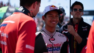 Veda Ega Pratama Sumbang Hampir Separuh Poin Honda di Klasemen Konstruktor Moto3 2026