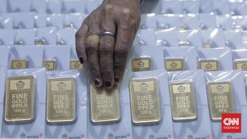 Harga Emas Antam Melemah 0,55% dalam Sepekan, Buyback Malah Menguat ke Rp 2,525 Juta