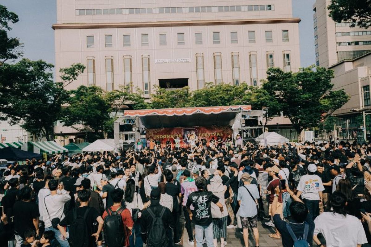 Festival Indonesia Pertama di Chiba Jepang Tembus 15.000 Pengunjung, Reog Ponorogo hingga Taiko Satu Panggung