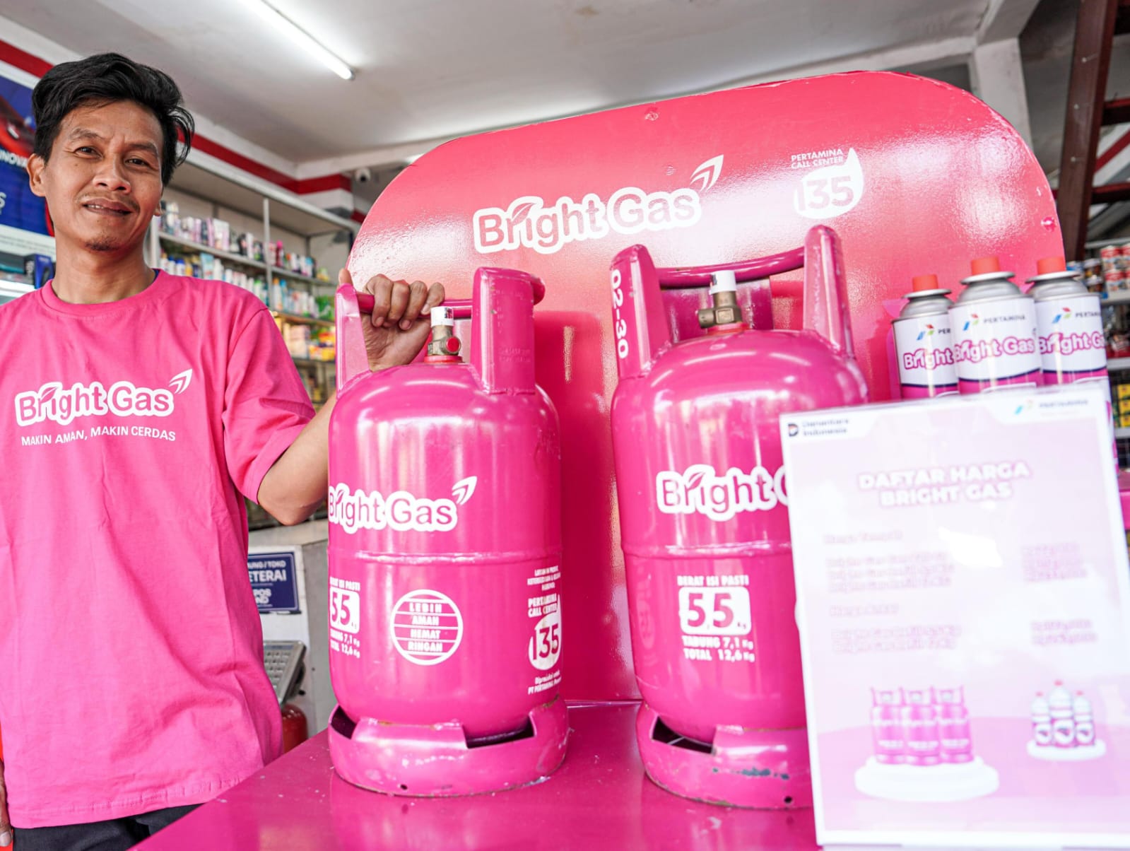 Harga Bright Gas Pertamina Turun per 15 Agustus, Segini Potongan untuk Tabung 12 Kg dan 5,5 Kg