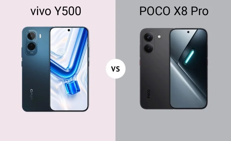 vivo Y500 vs POCO X8 Pro: Baterai Jumbo Lawan Performa Gaming di Kelas Rp5-6 Jutaan