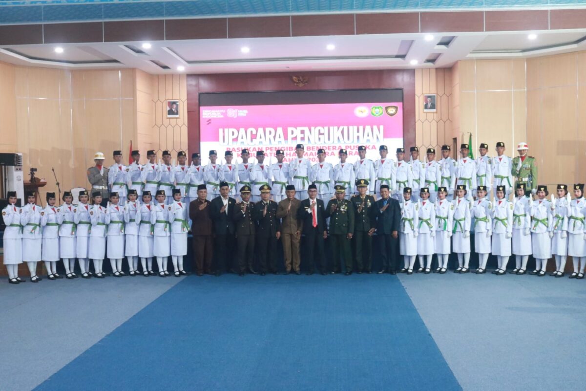 45 Anggota Paskibraka Halmahera Barat Resmi Dikukuhkan, Siap Bertugas di HUT ke-81 Kemerdekaan RI