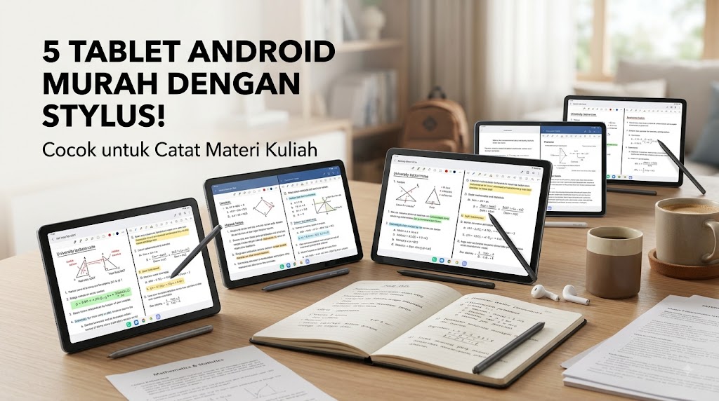 itel VistaTab 30GT Targetkan Mahasiswa Indonesia, Tablet Stylus Rp2,3 Jutaan untuk Catat Kuliah