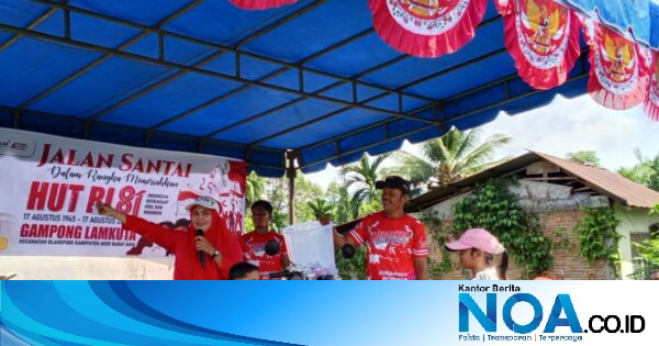 Anak Yatim di Abdya Bawa Pulang Doorprize Utama HUT ke-81 RI, Keuchik Sebut Ajang Pererat Silaturahmi