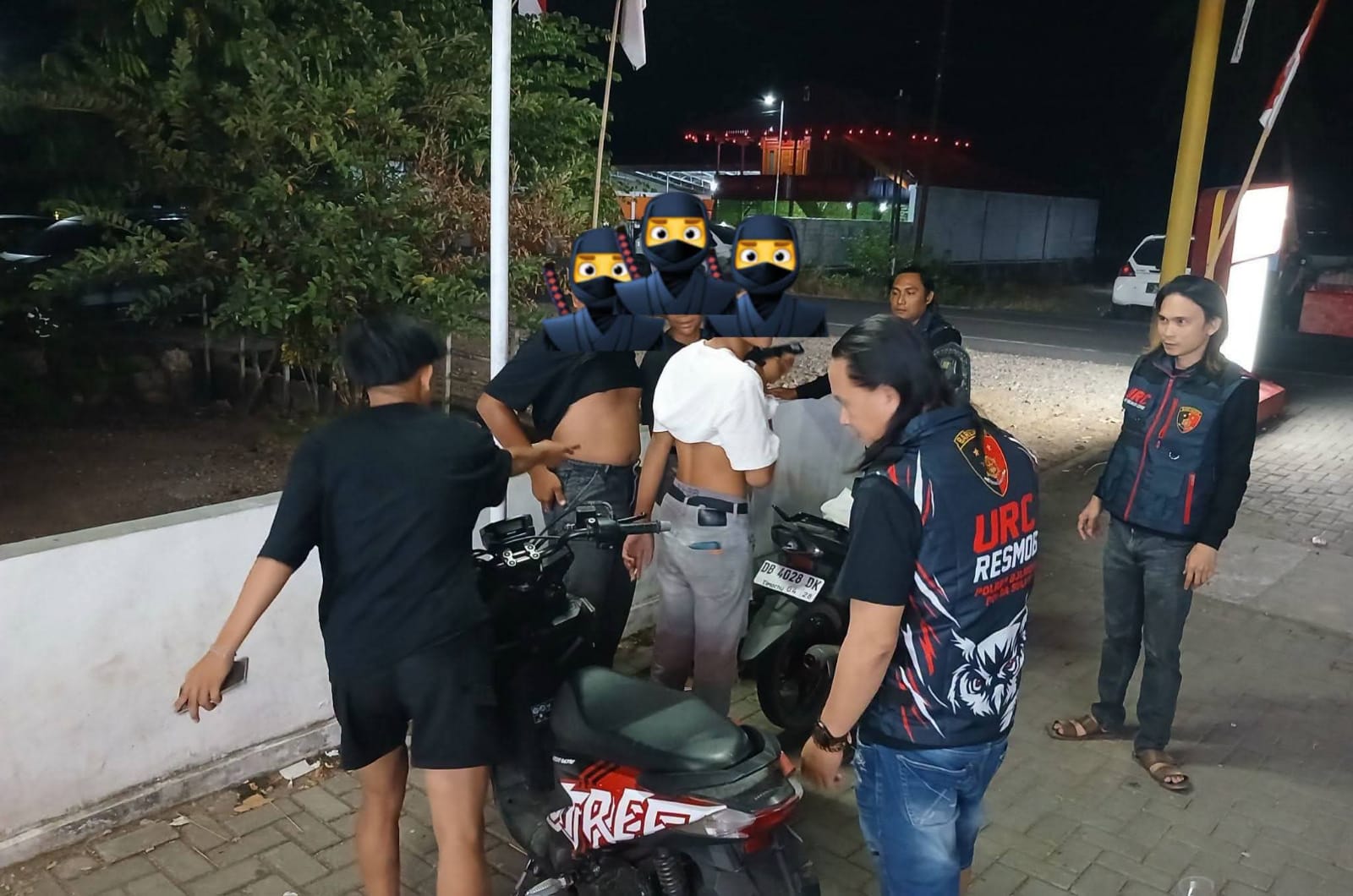 Polres Bolmong Gelar Patroli KRYD Malam Minggu, Sasar Razia Sajam Hingga Imbauan Knalpot Brong di Lolak dan Sekitarnya
