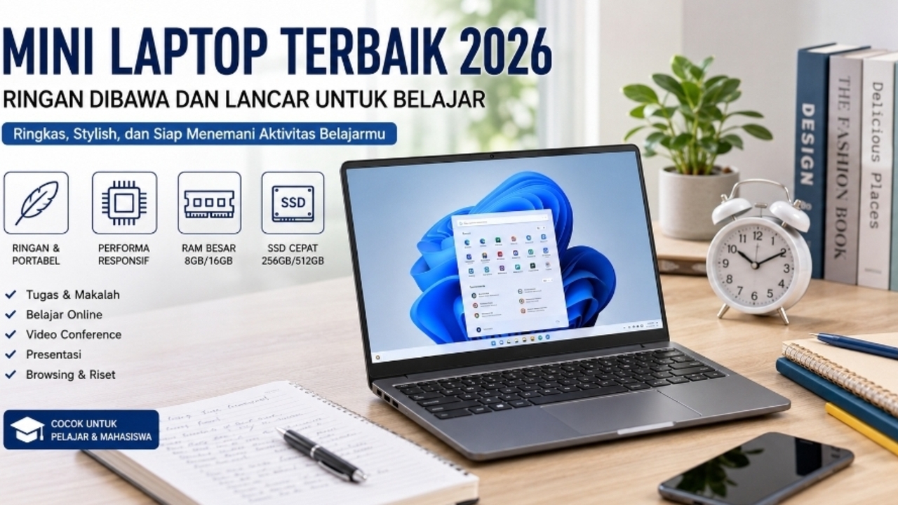 Acer Aspire Lite 14 Masuk Daftar Mini Laptop Terbaik 2026 untuk Pelajar, Berikut Pilihan Lainnya