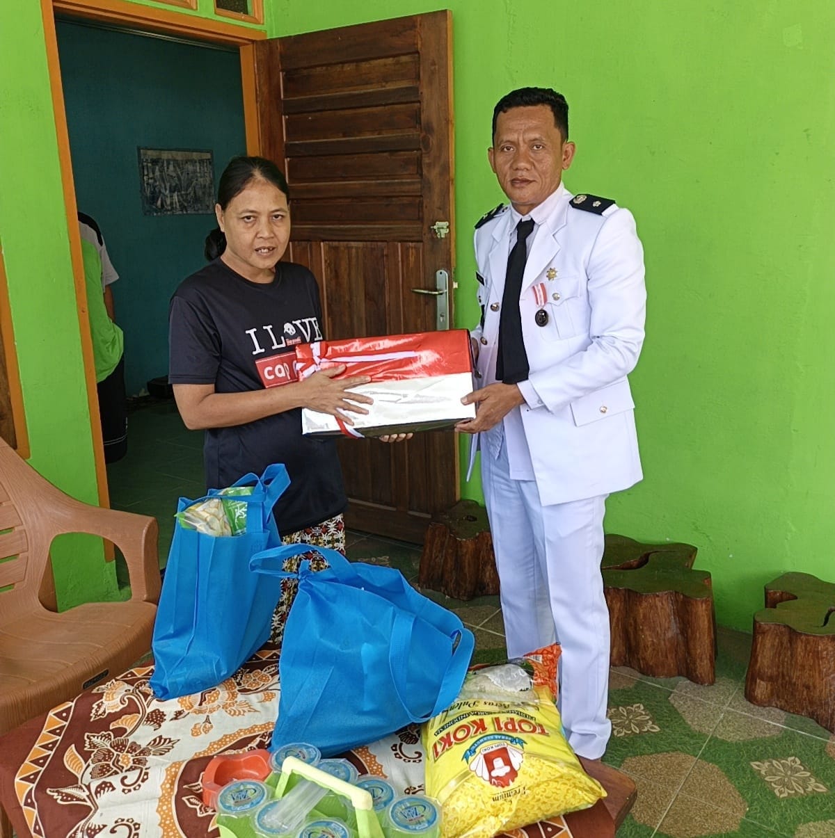 Keluarga Veteran Pejuang Tarmizi di Pangkal Buluh Kembali Dapat Perhatian Setelah 10 Tahun Tanpa Santunan