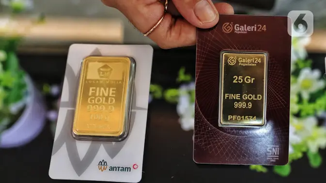 Harga Emas Pegadaian Kompak Naik Hari Ini, Antam Sentuh Rp 2,785 Juta per Gram
