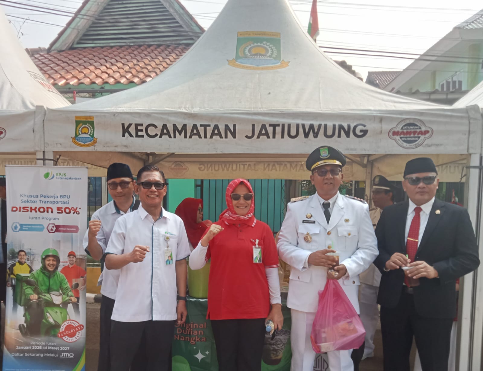 BPJS Ketenagakerjaan Cimone Jaring Ratusan Pelaku UMKM Jatiuwung dalam Gerakan Sadar Jamsostek di HUT RI Ke-81