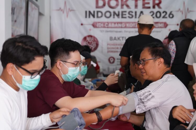 Rayakan HUT ke-81 RI, Inti-Pinti Sukabumi Gelar Donor Darah dan Pengobatan Gratis untuk Warga