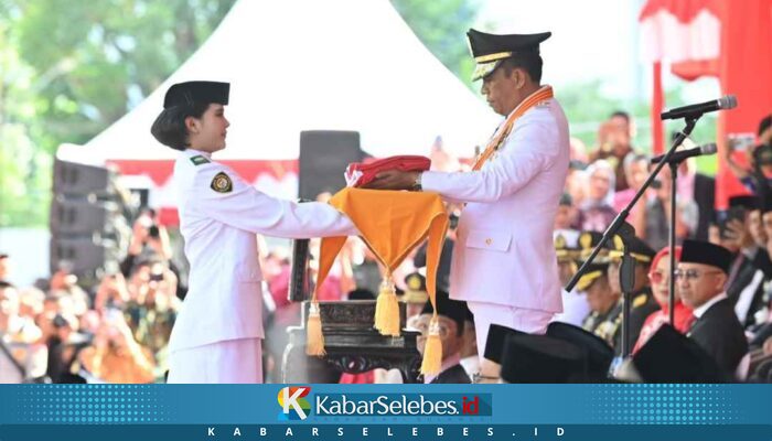 Peringatan HUT ke-81 RI di Sulteng: Gubernur Anwar Hafid Pimpin Upacara, Paskibraka Formasi 'Pasukan Nusa' Tampil Memukau
