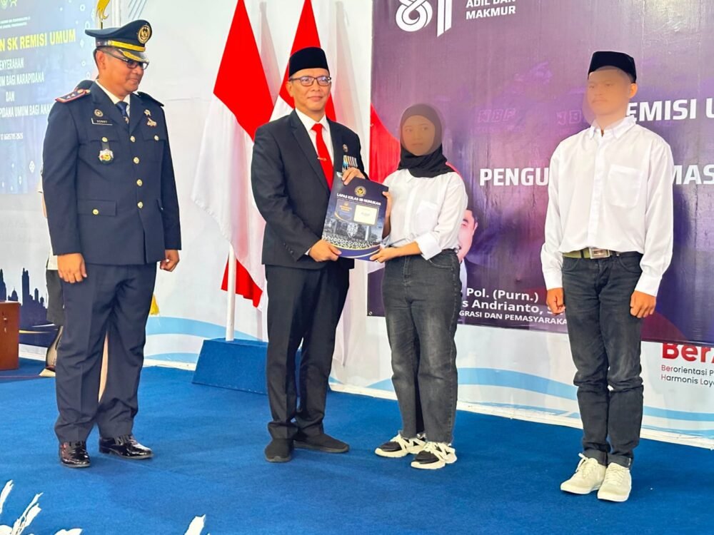 967 Narapidana Lapas Nunukan Terima Remisi HUT ke-81 RI, 13 Orang Langsung Bebas dan Kembali ke Keluarga