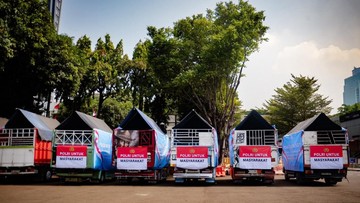 Polda Metro Jaya Berangkatkan 12 Truk Bantuan untuk Korban Gempa NTT, Diberangkatkan dari Halim Perdanakusuma