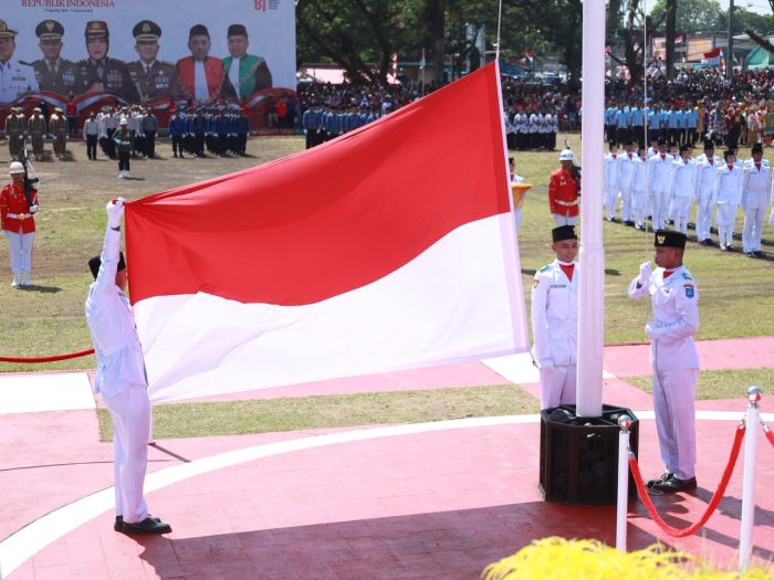 Paskibraka Ternate Sukses Kibarkan Merah Putih di HUT ke-81 RI, Enam Pelajar dari Beragam Latar Belakang Tuntaskan Tugas