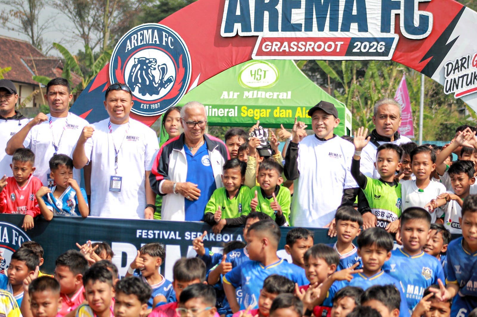 Festival Arema FC Grassroot 2026 Pecahkan Rekor, 96 SSB dari Bali hingga Sulawesi Ambil Bagian