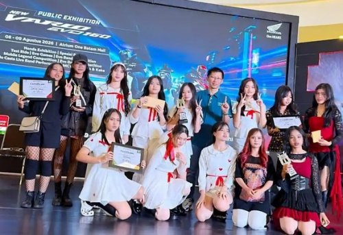 Honda Vario Evo 160 Ramaikan Batam, 56 Pengendara Jajal Mesin Baru di Sesi Test Ride