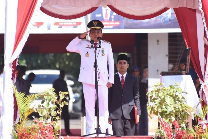 HUT ke-81 RI di Kuala Kapuas: Bupati Wiyatno Ajak Warga Gotong Royong Wujudkan Kapuas Bersinar