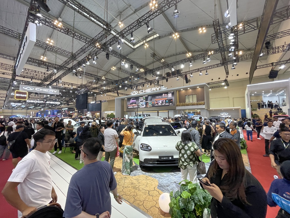 Chery Q Catat 1.750 SPK di GIIAS 2026, Model Listrik Kompak Ini Jadi Primadona Test Drive